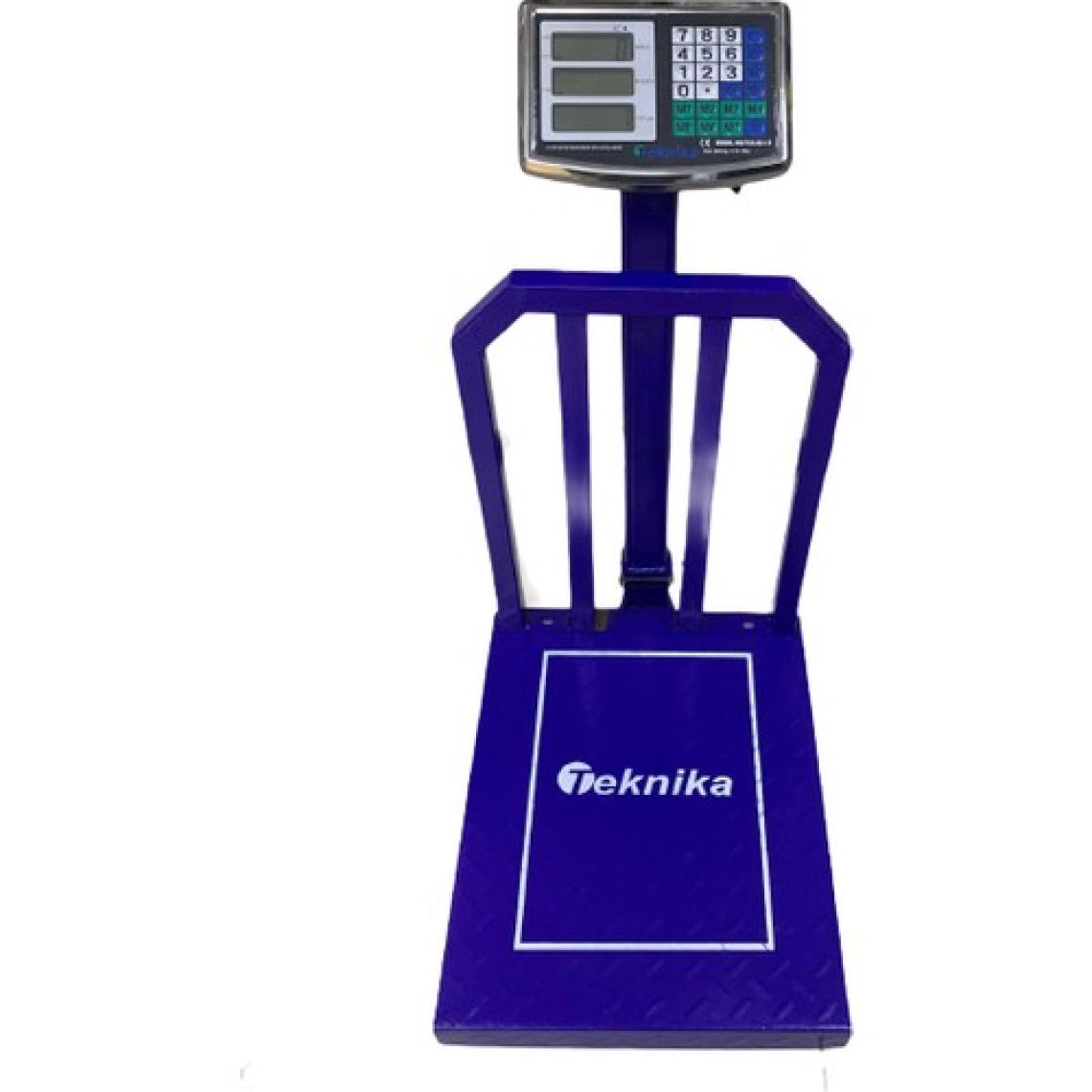 Teknika Elektronik Dijital Korumalı Terazi Baskül Arex Mavi 300 kg