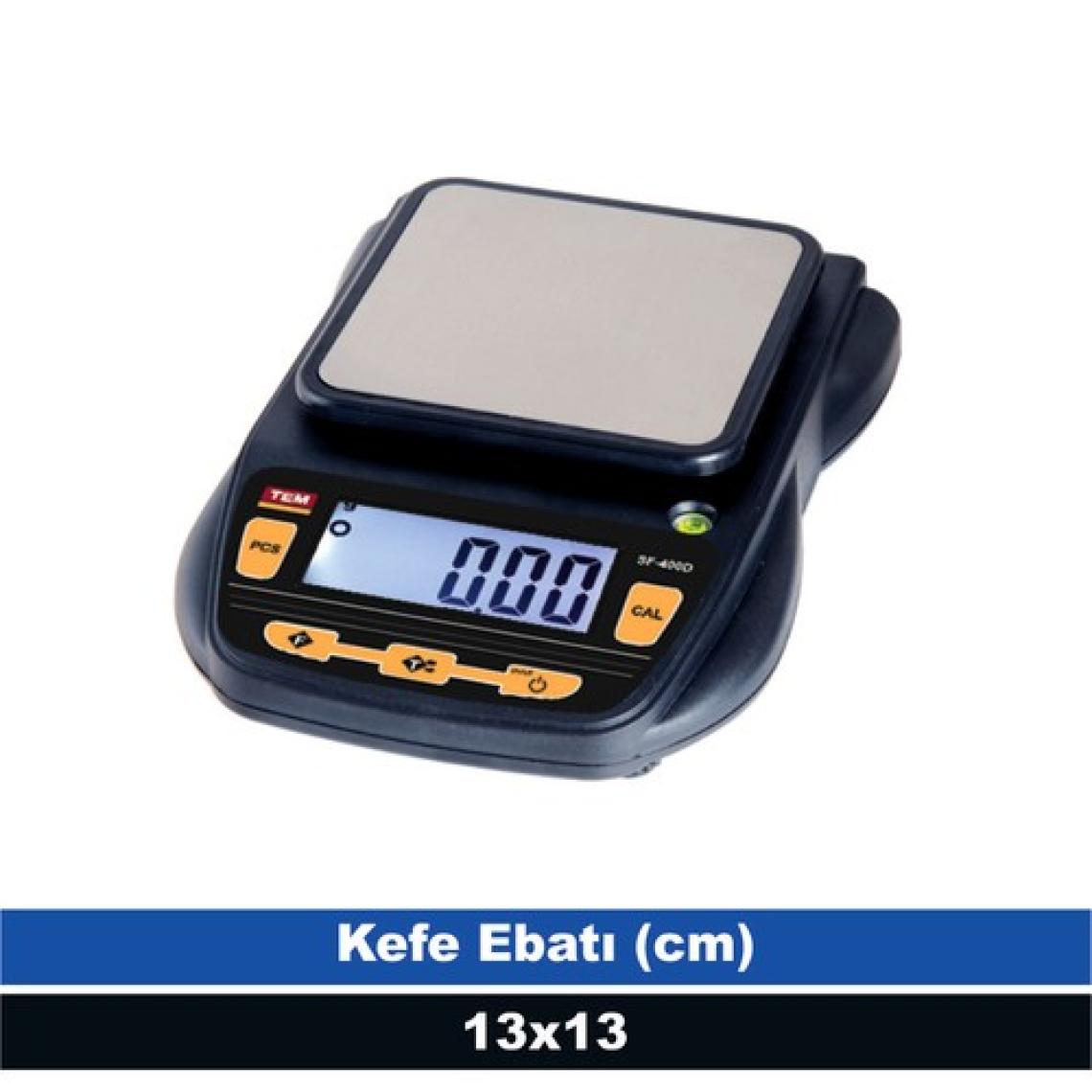 Tem SF-400 3 kg 0,1 gr Hassas Terazi (Onaysız)