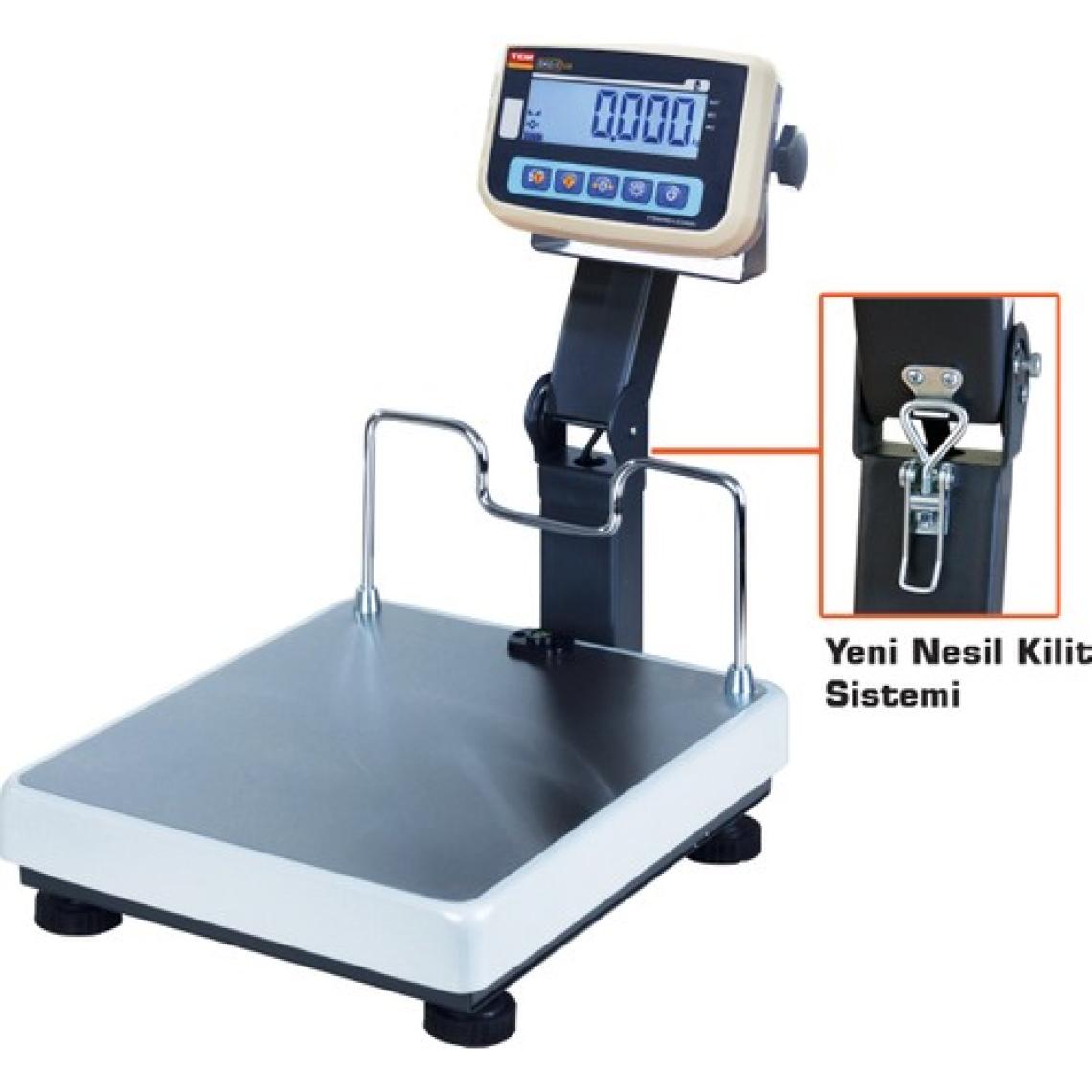 Tem Eko LCD Ekran Kırılır Boyun Tartım Baskül 150 kg 35 x 40 cm