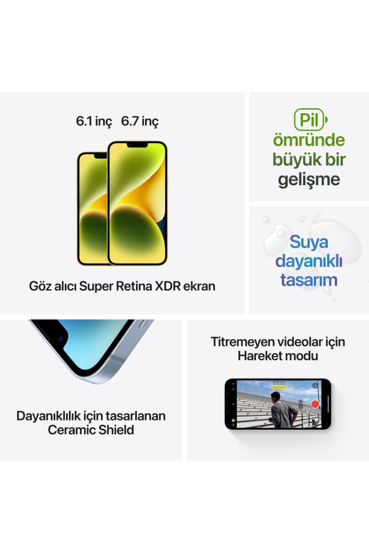 iPhone 14 256 GB Siyah
