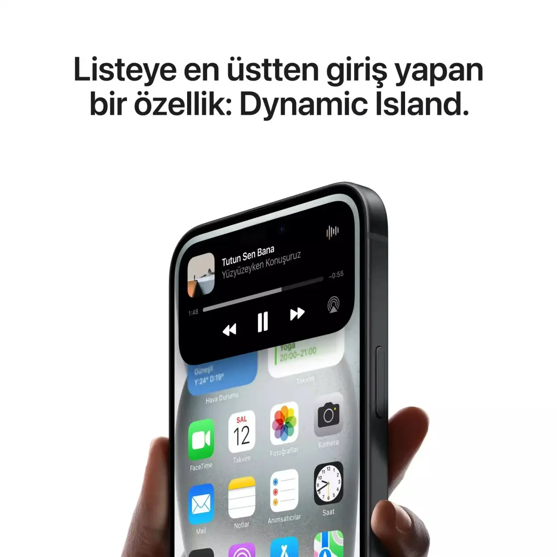 iPhone 15 256 GB Siyah
