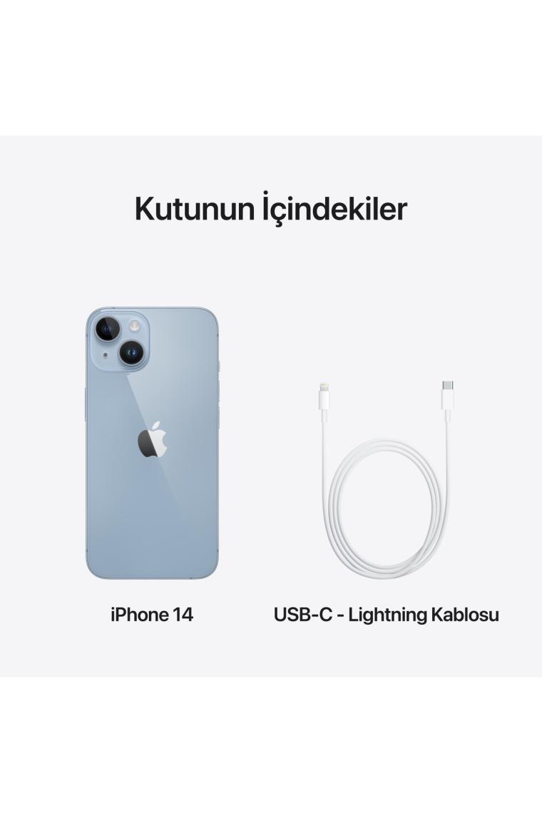 iPhone 14 256 GB Mavi