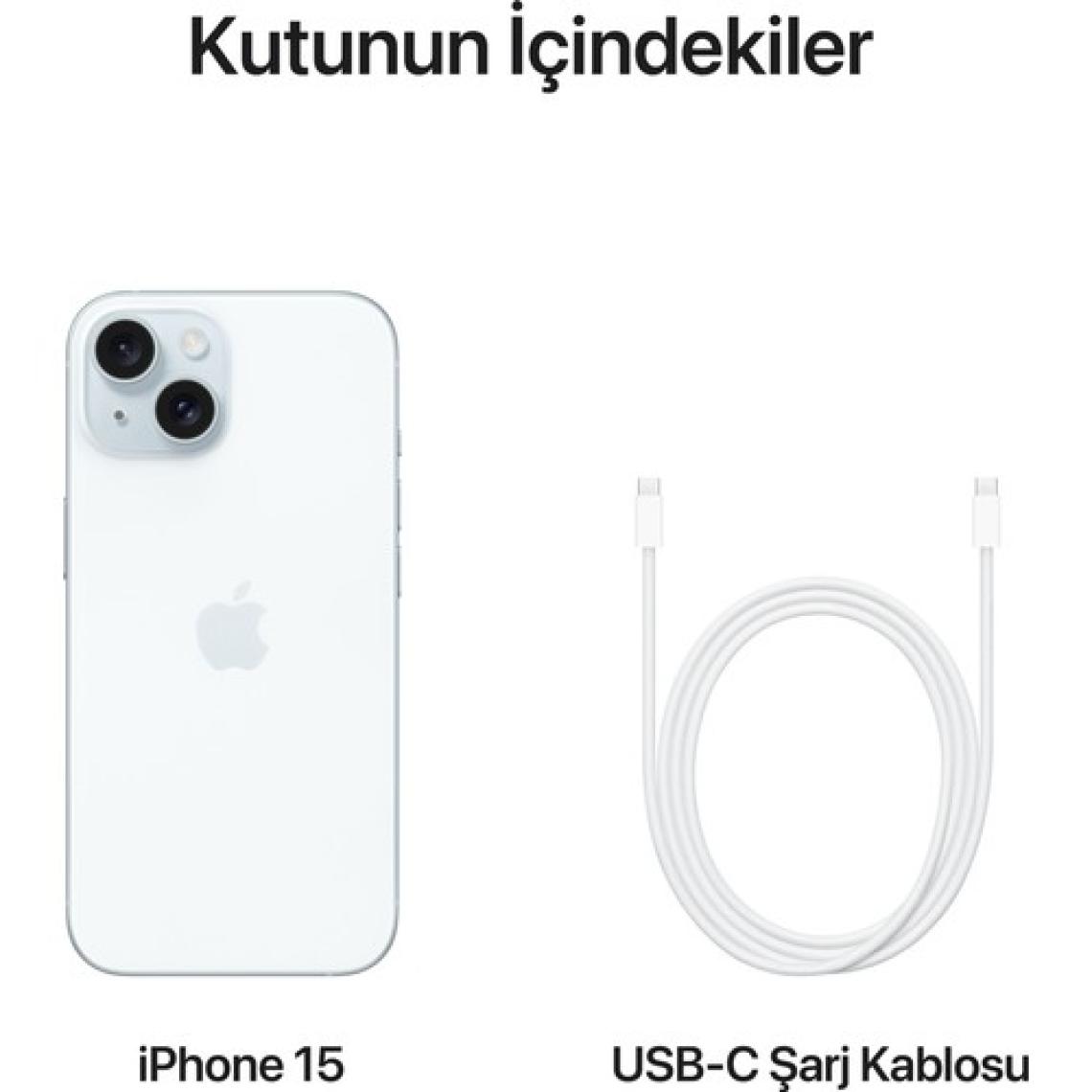 iPhone 15 512 GB Mavi