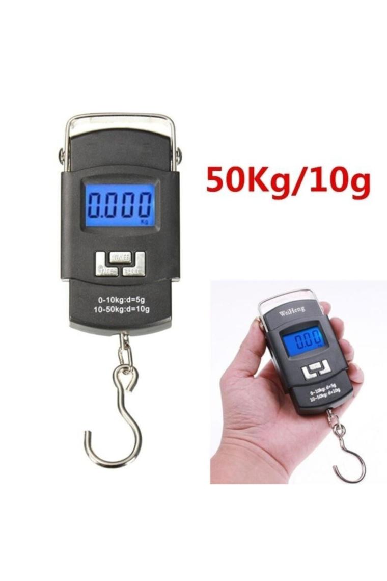 Elektronik Dijital El Kantarı 50 kg Terazi Tartı 10 gr Hassas