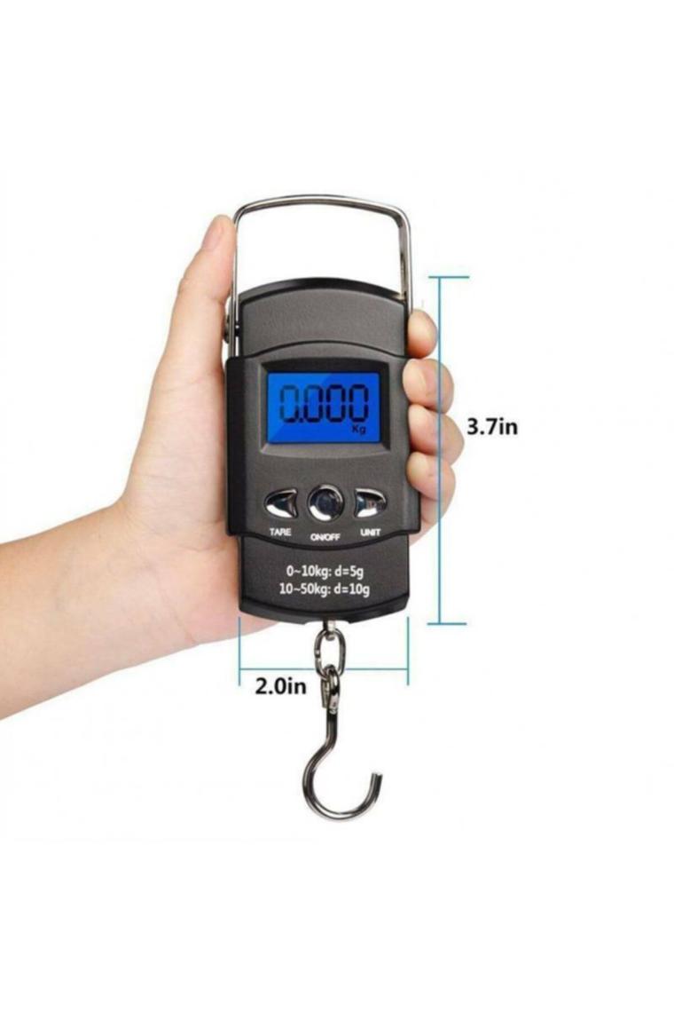Elektronik Dijital El Kantarı 50 kg Terazi Tartı 10 gr Hassas
