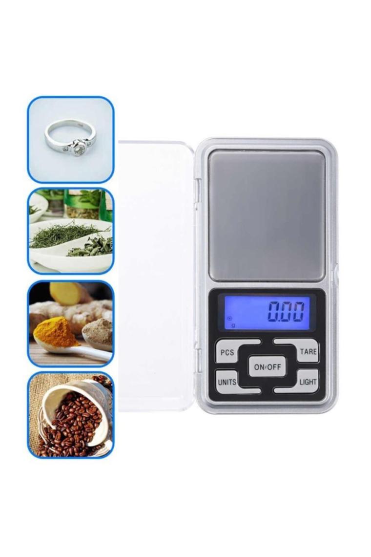 Grask Dijital Hassas Terazi 500 gr Kapasiteli 0,01 gr Hassasiyet Kapaklı Cep Tipi