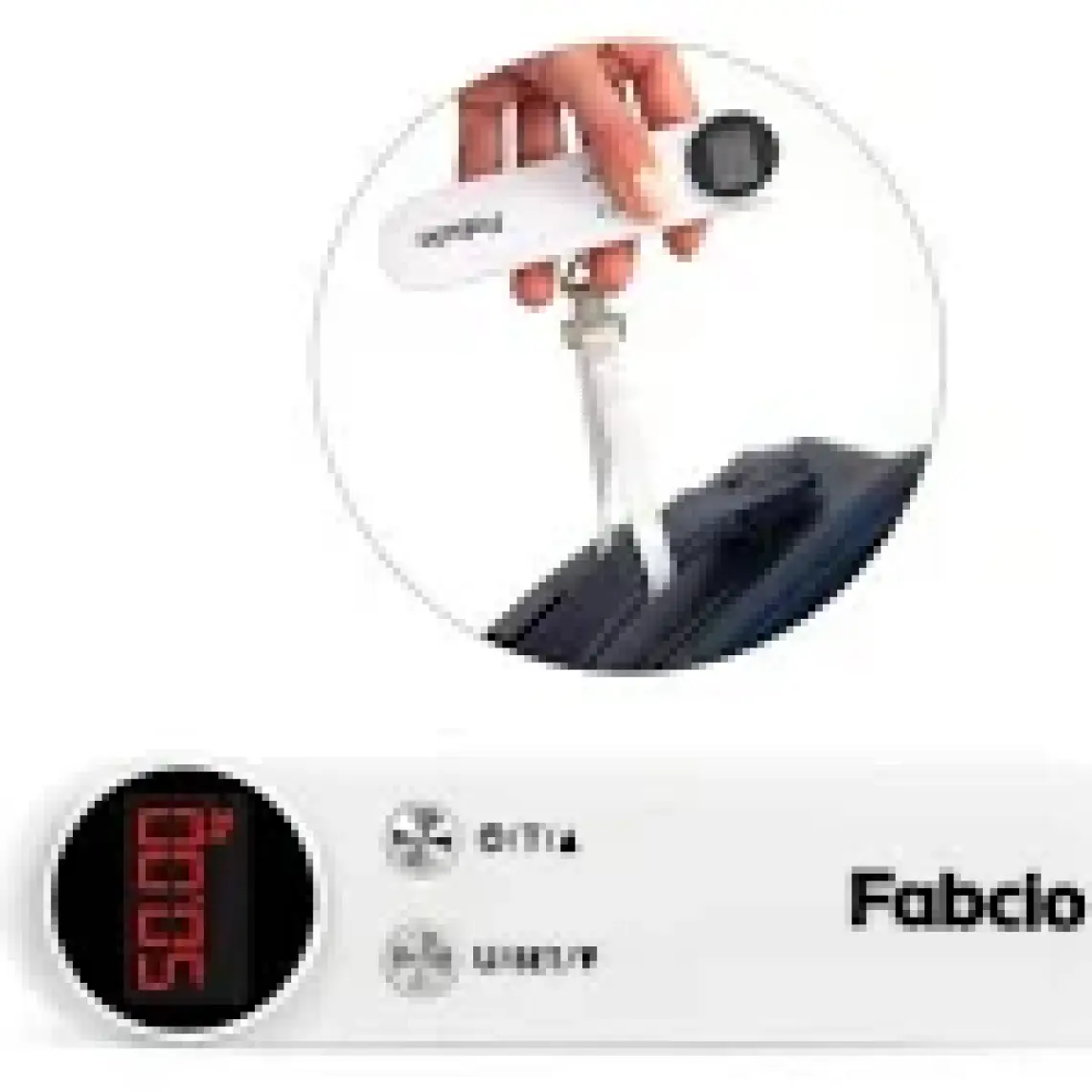 Fabcio Fitbag 50KG Kapasiteli Taşınabilir Dijital Seyahat / El Tartısı