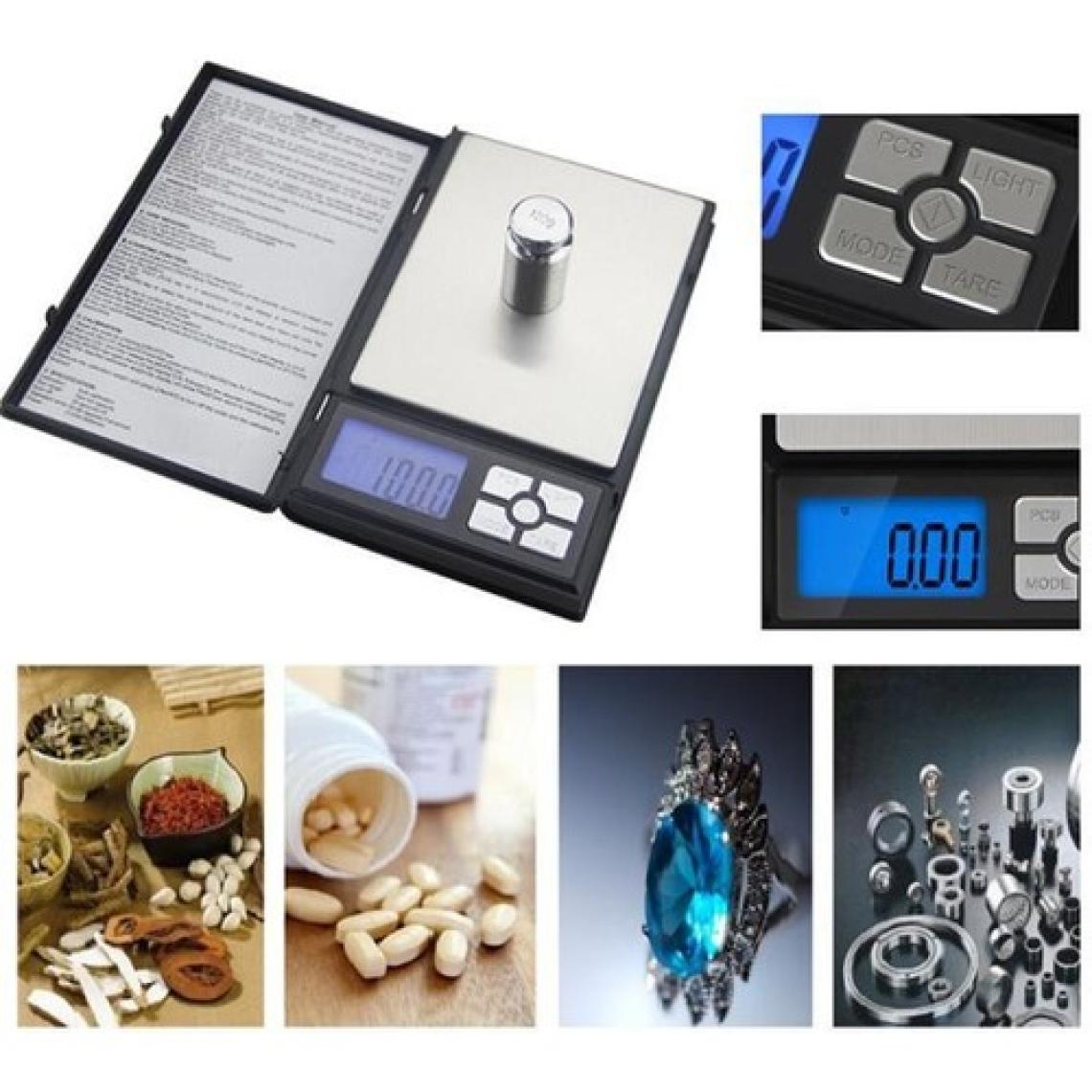 Depomega Notebook Dijital Hassas Kuyumcu Terazi 500 Gram 0.01 Hassasiyet