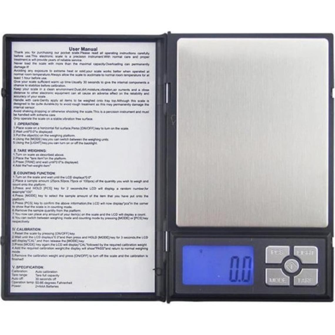 Depomega Notebook Dijital Hassas Kuyumcu Terazi 500 Gram 0.01 Hassasiyet