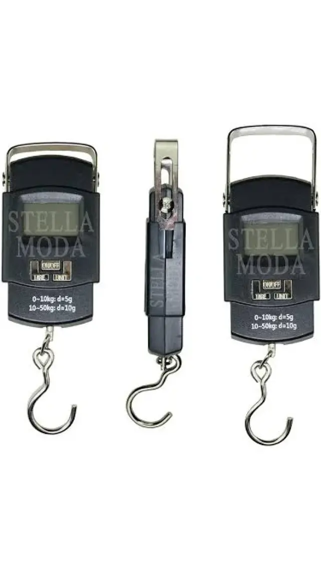 Stella Moda Kapasiteli Portatif El Tartısı Dijital LCD Ekranlı Kantar Terazi 50 kg
