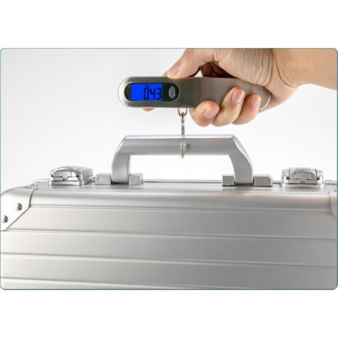Techmaster 50 kg Işıklı El Kantarı Bavul Kurban El Terazisi+2 Adet Pil S06