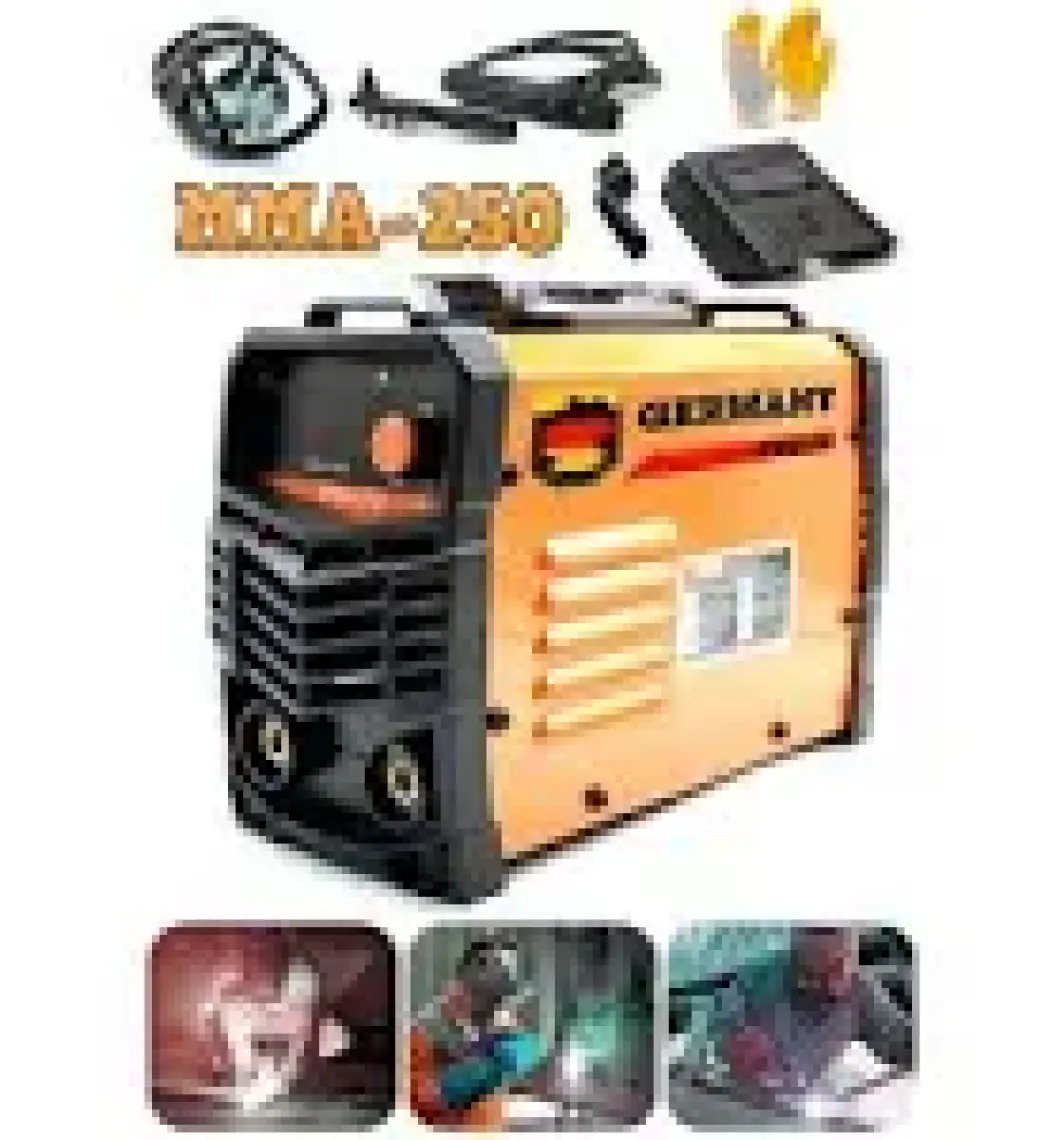 Germany Style MMA-250 Alman Copperx Çift Kartlı 250 Amper Invertör Kaynak Makinası