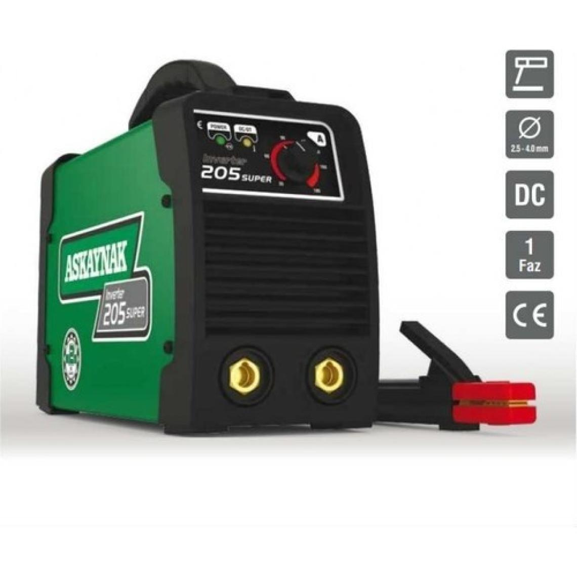 Askaynak 205 Süper Kaynak Makinesi ve Bosch Taşlama  Kaynakçı Seti