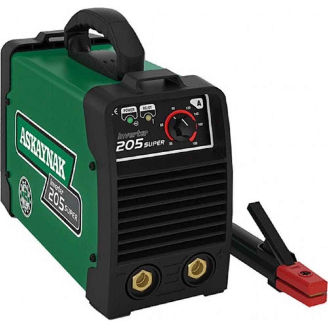 Askaynak 205 Inverter Kaynak Makinası 180  + Maxstar Kaynak Maskesi + Starline Kaynak Eldiveni