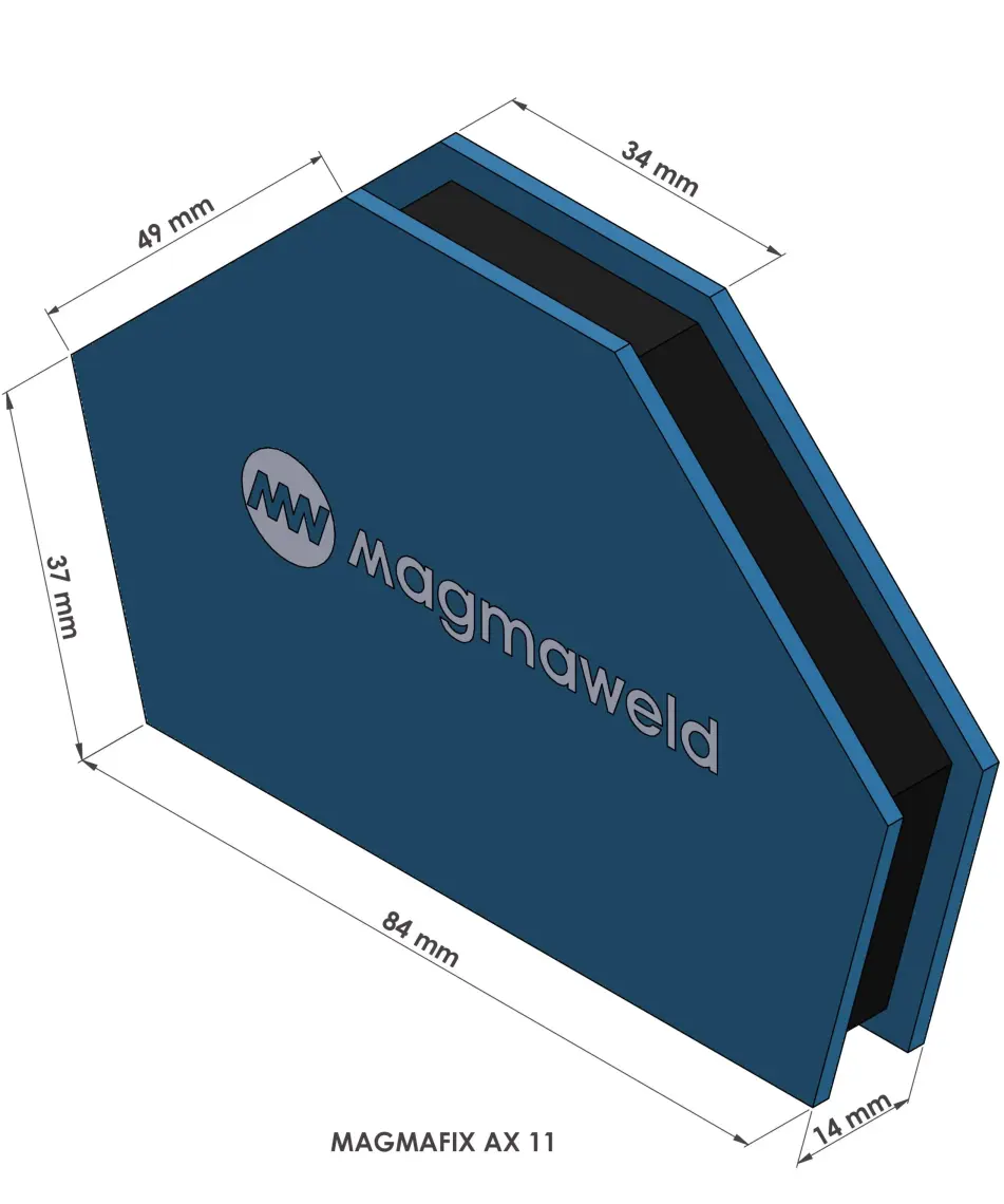 Magmaweld Magmafix Ax-11 Manyetik Kaynak Gönyesi - 11 kg