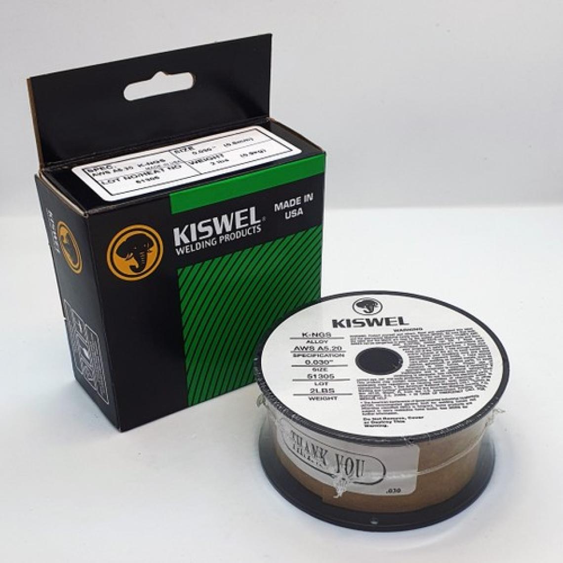 Kiswel K-Ngs Gazsız Özlü Kaynak Teli - 0,8 Mm/0,9kg.