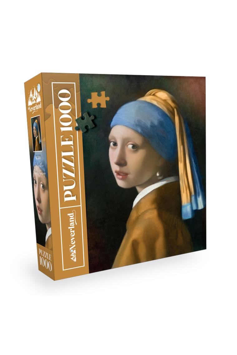 1000 Parça Puzzle - Gırl Wıth A Pearl Earrıng (İNCİ KÜPELİ KIZ)