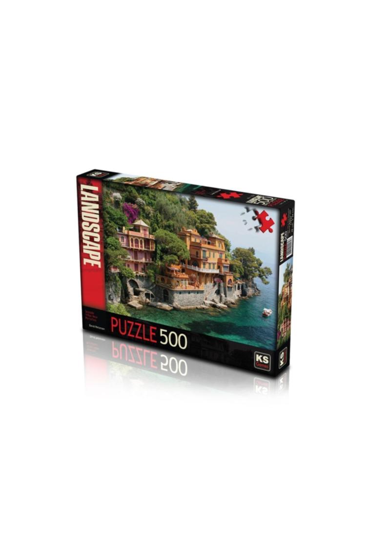 Puzzle 500 Parça Deniz Kenarında Villa 3380seri