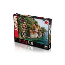 Puzzle 500 Parça Deniz Kenarında Villa 3380seri