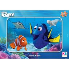 Dory 24 Parça Frame Puzzle