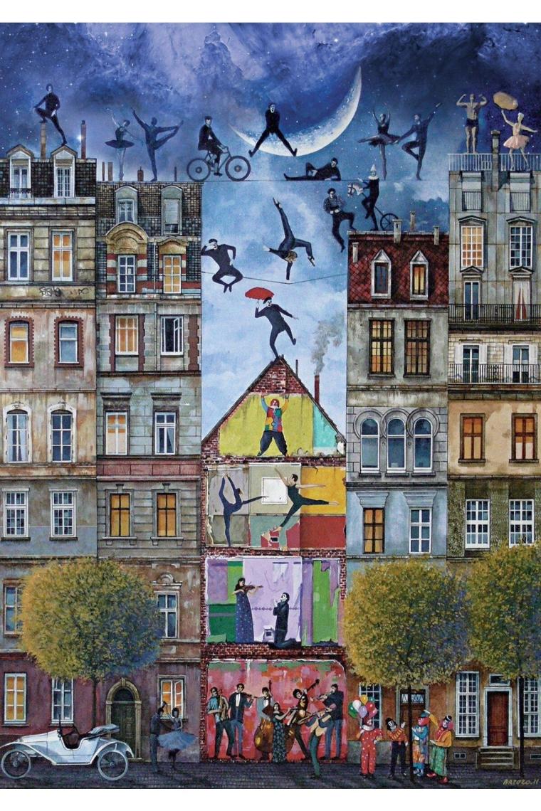 Sanat Sokağı 1000 Parça Puzzle
