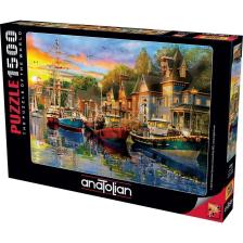 1500 Parçalık Puzzle / Liman Işıkları - Kod:4564