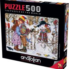 500 Parçalık Puzzle / Ilk Öpücük - Kod:3607