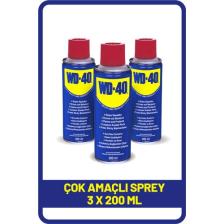 Wd-40  200 ml x 3 Adet