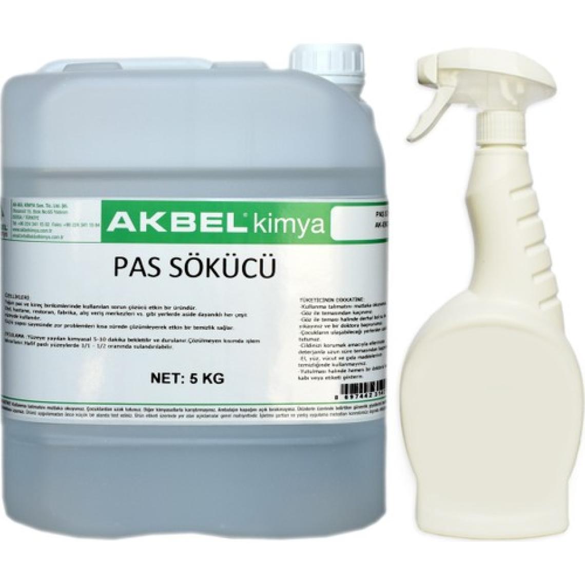 Akbel Pas Sökücü 5 Kg + Uygulama Spreyi