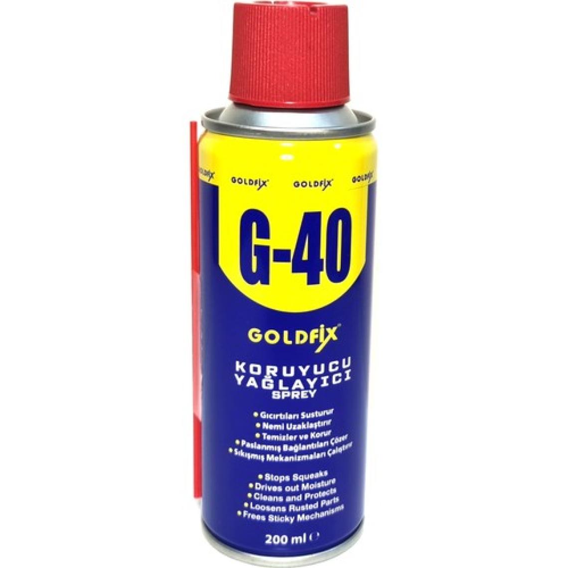 Goldfix G-40 Koruyucu Yağlayıcı Sprey 200 Ml D-40/g-40
