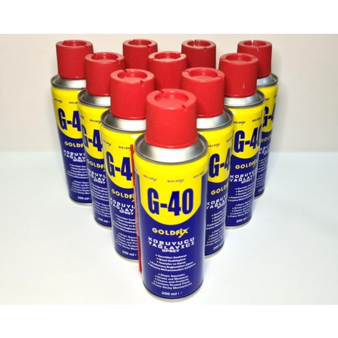 Goldfix G-40 Koruyucu Yağlayıcı Sprey 200 Ml D-40/g-40