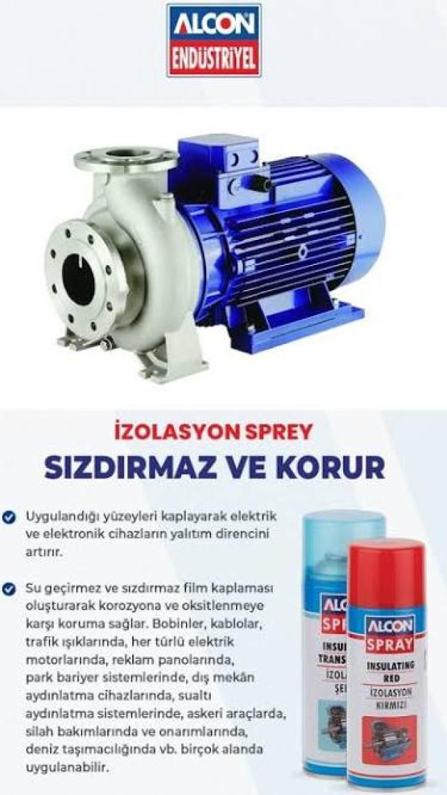 Alcon Izolasyon Spreyi Şeffaf 400ML (M-9012)
