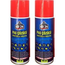 GD24 Pas Çözücü Yağlayıcı 2 Adet – 200 ml
