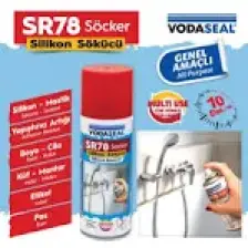 Vodaseal Çok Amaçlı Silikon Sökücü - Metal, Cam, Ahşap ve Seramik Yüzeyler için SR78, 200 ml