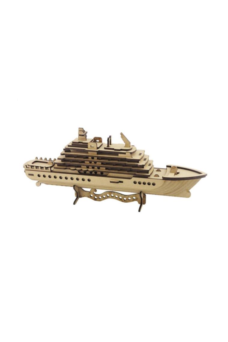 Ahşap Puzzle, 3d Ahşap Cruise Gemi Maketi, 71 Parça