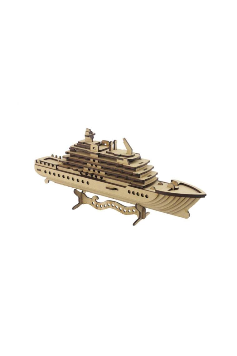 Ahşap Puzzle, 3d Ahşap Cruise Gemi Maketi, 71 Parça