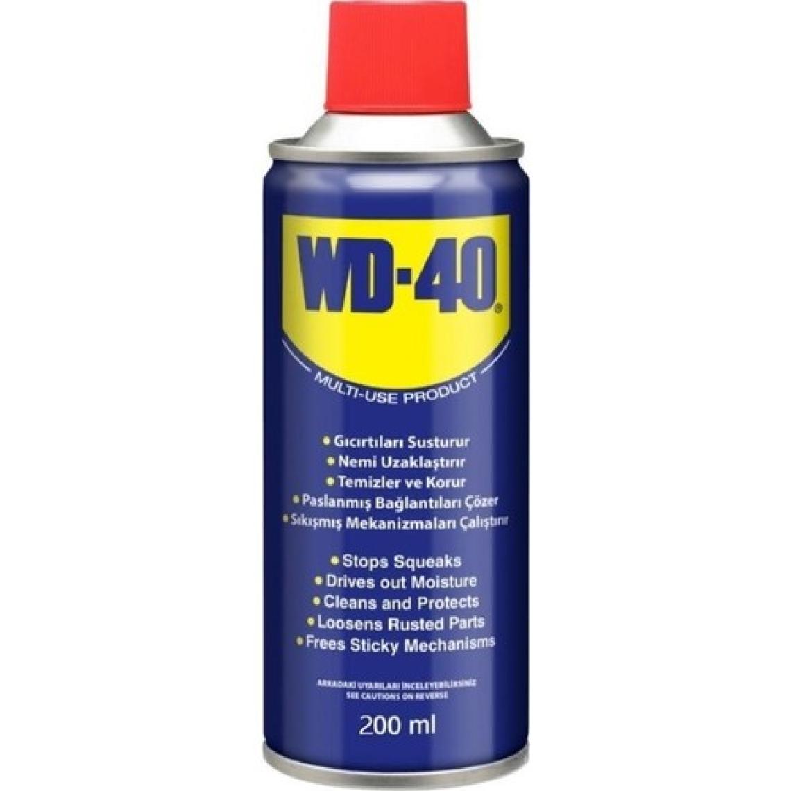 Henkel WD40 Pas Sökücü Yağlayıcı Koruyucu Sprey 200ML.(2adet)