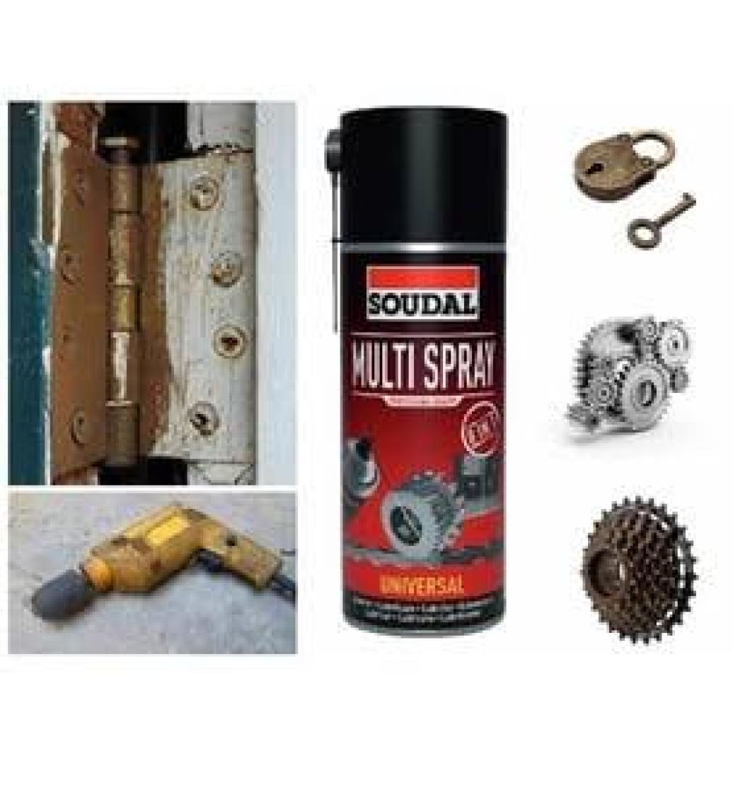 Soudal Multi Sprey Genıos Pas Çözücü 400Ml