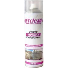 Ayt Jetclean 500 ml Etiket Yapışkan Sökücü Sprey Bant Etiket Sökme Temizleme Spreyi