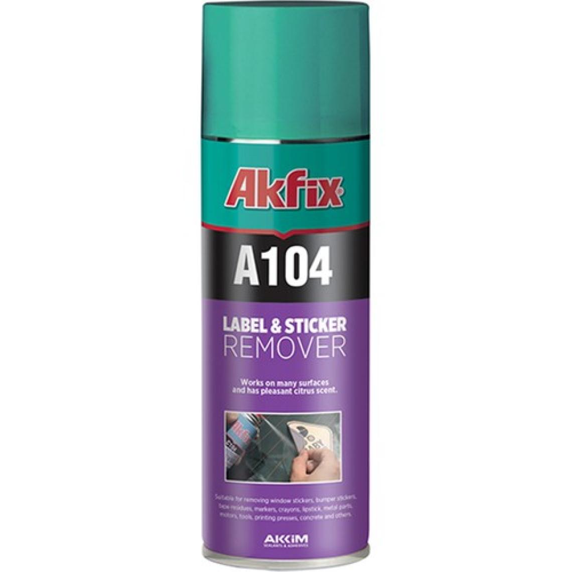 Akfix C104 Etiket ve Sticker Sökücü Sprey 200 ml