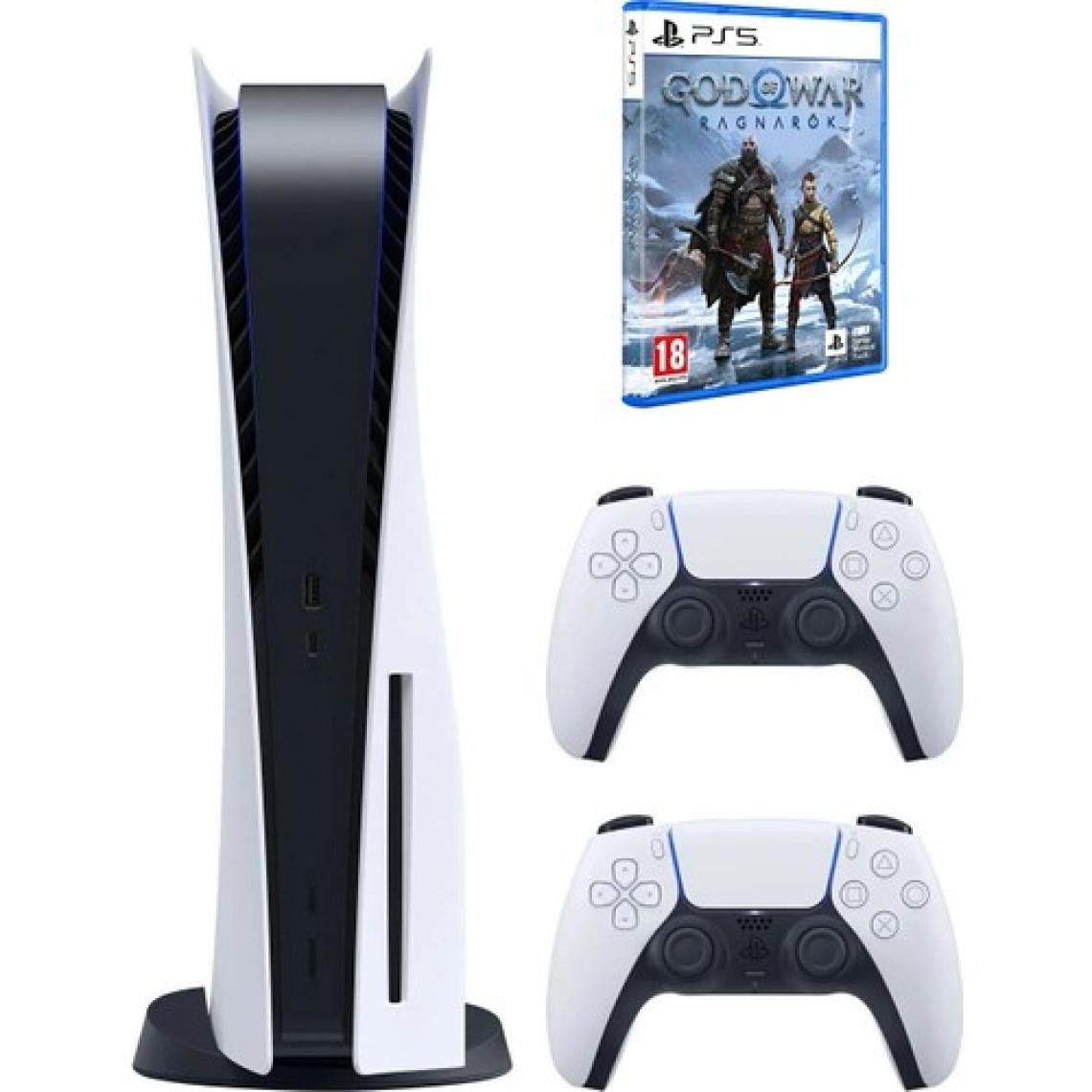 Sony Playstation 5 + Dualsense + God Of War Ragnarok