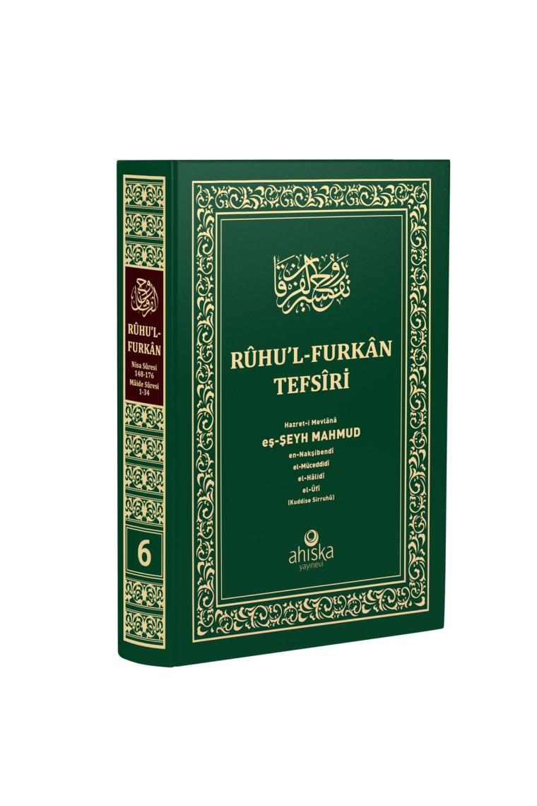 Ruhul Furkan Tefirsi 6. Cilt Orta Boy Ciltli