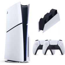 Sony Playstation 5 Slim + 2.Dualsense + Şarj İstasyonu