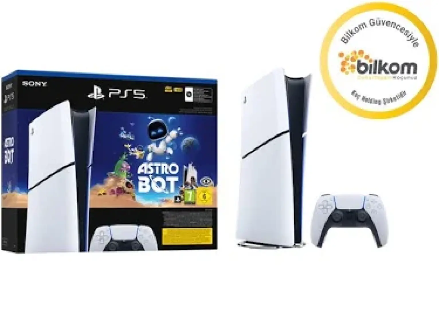 Sony Playstation 5 Slim Digital Versiyon - Astro Bot Oyun Hediyeli (Bilkom Garantili)