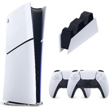 Sony Playstation 5 Slim İthalatçı Garantili + 2.Dualsense + Şarj İstasyonu Dijital