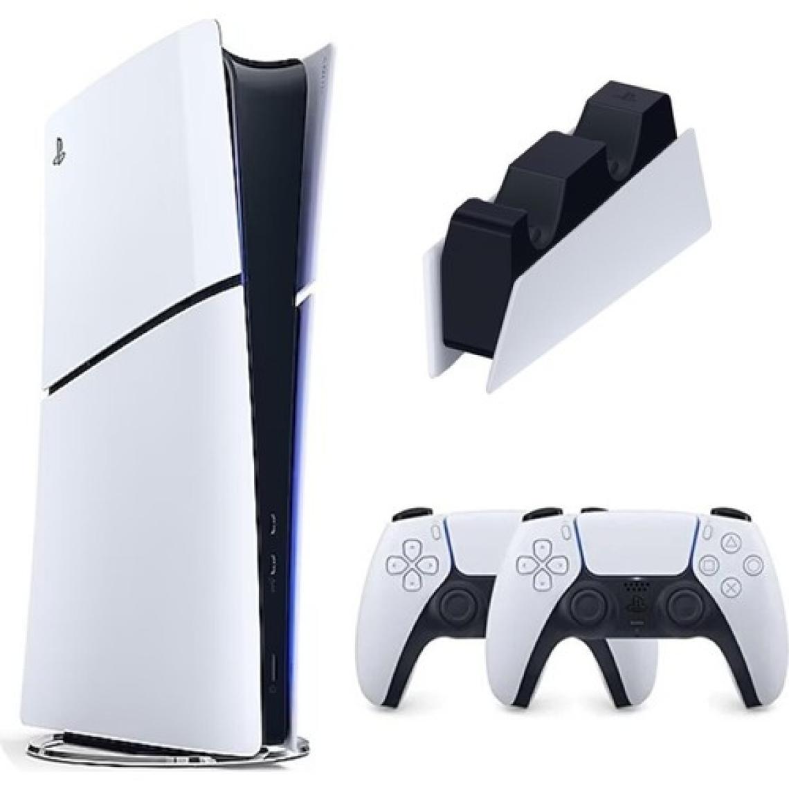 Sony Playstation 5 Slim İthalatçı Garantili + 2.Dualsense + Şarj İstasyonu Dijital