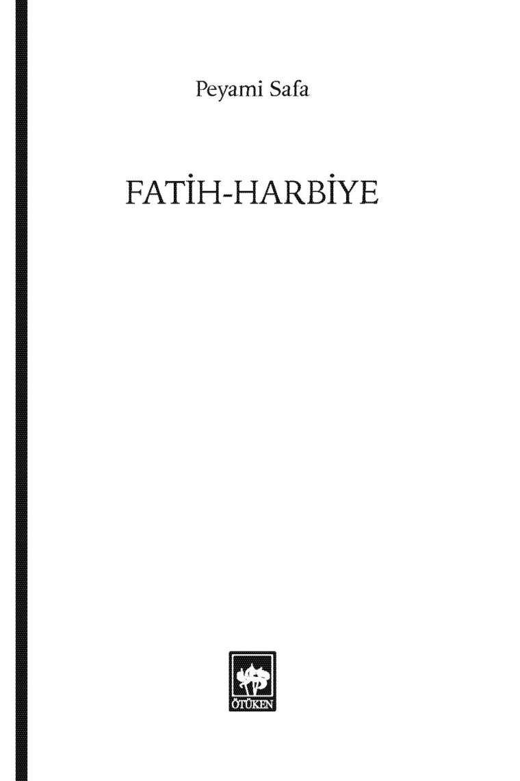 Fatih Harbiye / Peyami Safa