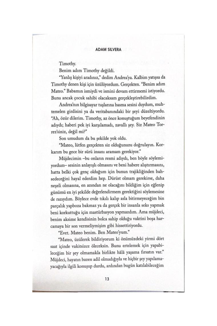 Ve Sonunda Ikisi De Ölür - Adam Silvera