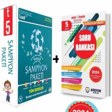 5. Sınıf Şampiyon Paketi 2024 Bursluluk Soru Bankası
