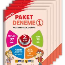 2.sınıf Yeni Nesil Paket Deneme 6'lı